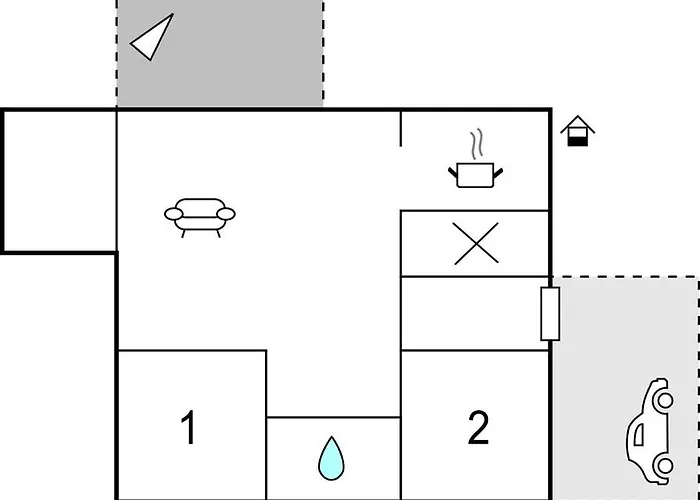 Ferienhaus Beautiful In With Wifi *